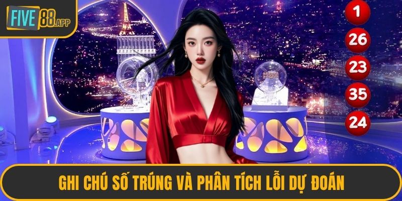 Ghi chú số trúng và phân tích lỗi dự đoán